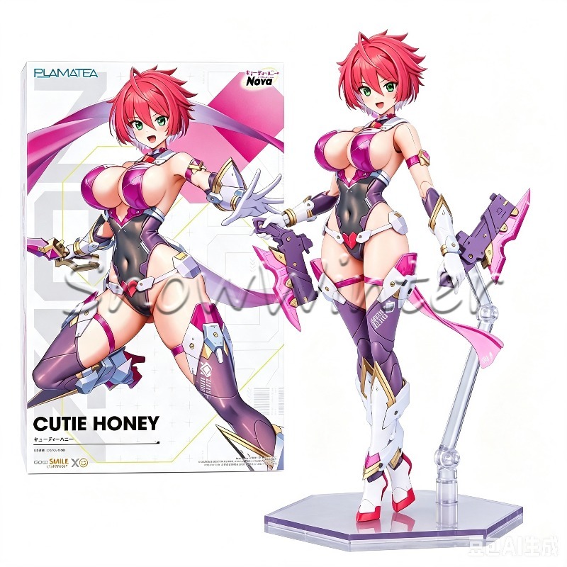 Good Smile Company Figma - 【Stokta】Orijinal GSC PLAMATEA Cutie Honey Nova
