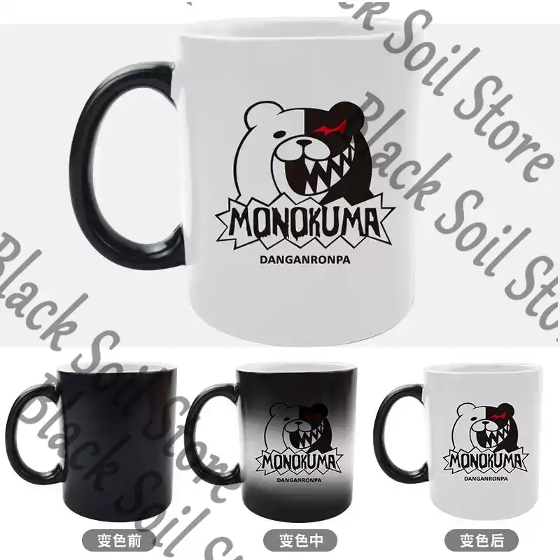 Anime Danganronpa Monokuma Cos - Anime Merchandise Mugs incelemesi ve fiyatı