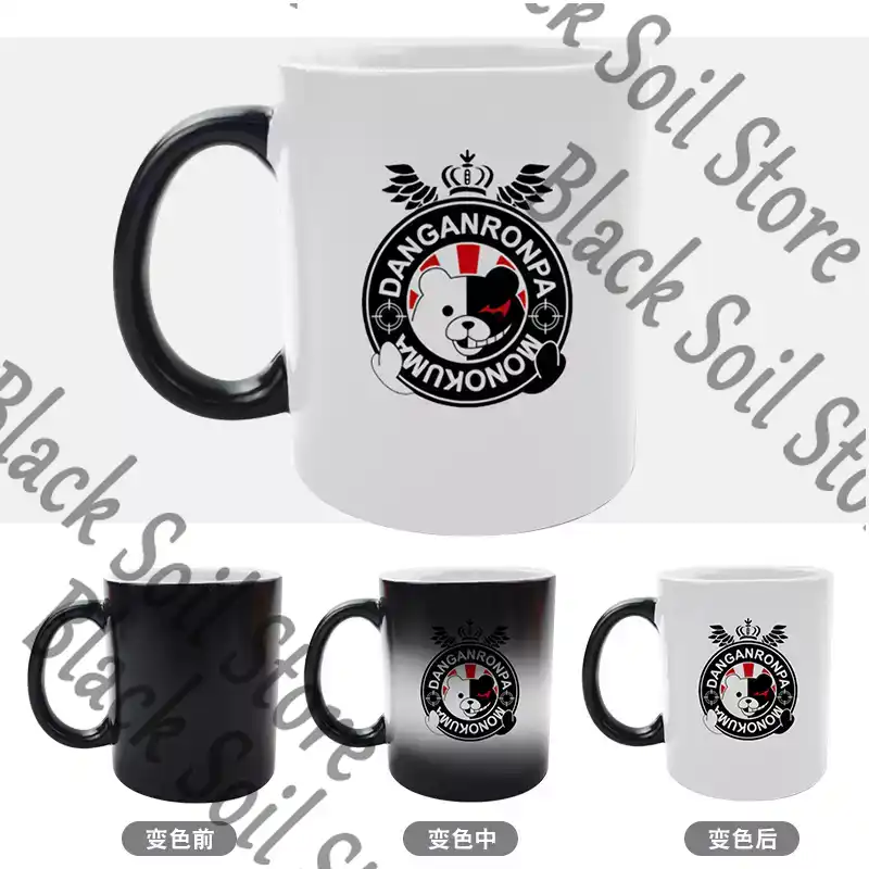 Anime Danganronpa Monokuma Cos - Anime Merchandise Mugs incelemesi ve fiyatı